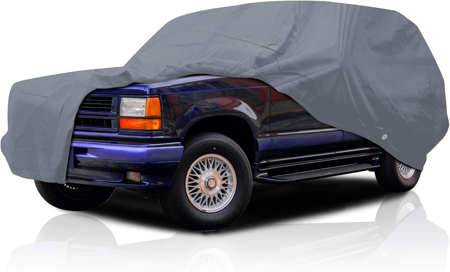 Supreme Full Car Cover - Semi Custom Fit for Tracker 1999-2004 SUV 4-Door | All-Weather Protection: Waterproof, Dustproof, Windproof, UV-Resistant | Includes Accessories