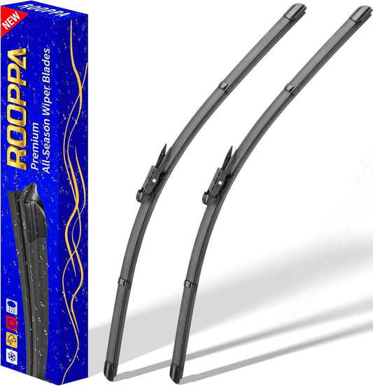 2 wipers Replacement for Toyota Tundra 2007-2020 Toyota Sequoia 2008-2020, Windshield Wiper Blades Original Equipment Replacement - 26"/23" (Set of 2) Pinch Tab